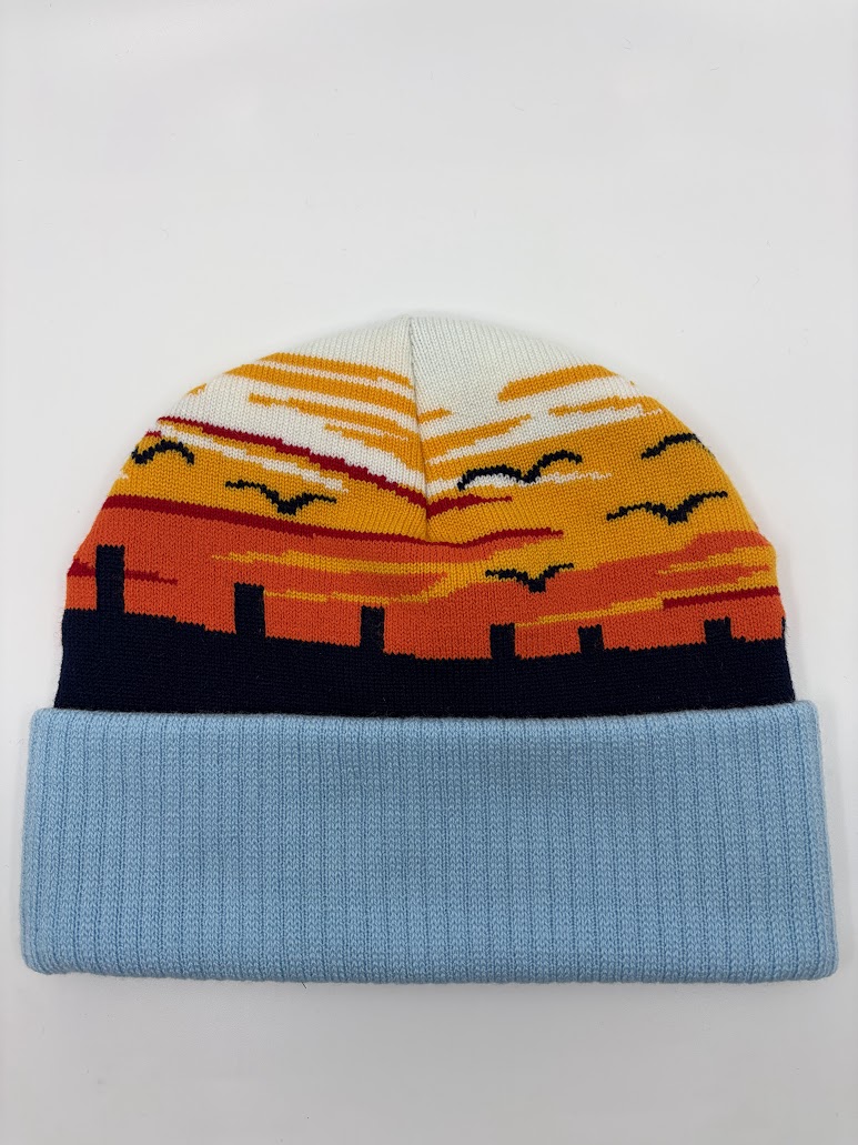 sunset beanie
