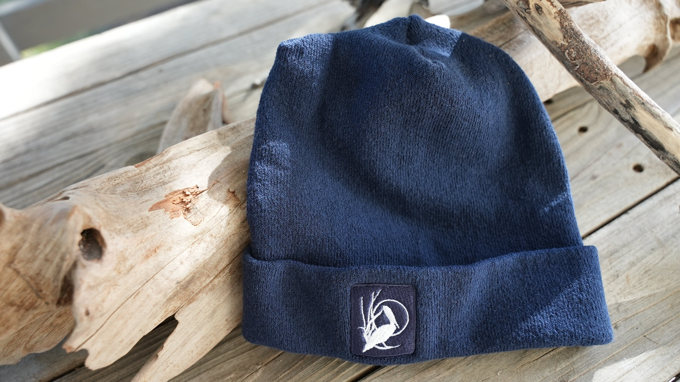 navy beanie