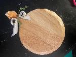 Click here for more information about Round Charcuterie Cutting Board