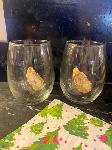 Click here for more information about Oyster Shell Wine Glasses (set of 2)